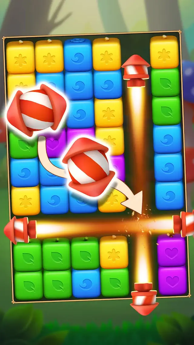 Fruit Block - Puzzle Legend gameplay screenshot