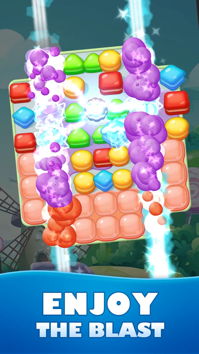 Sweet Macaron : Match 3 gameplay screenshot
